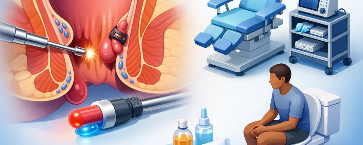 无需麻醉的痔疮治疗方案