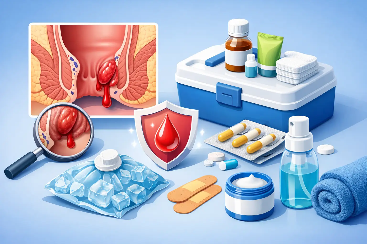 How to Stop Bleeding Hemorrhoids Safely - Hemorrhoid Centers of America