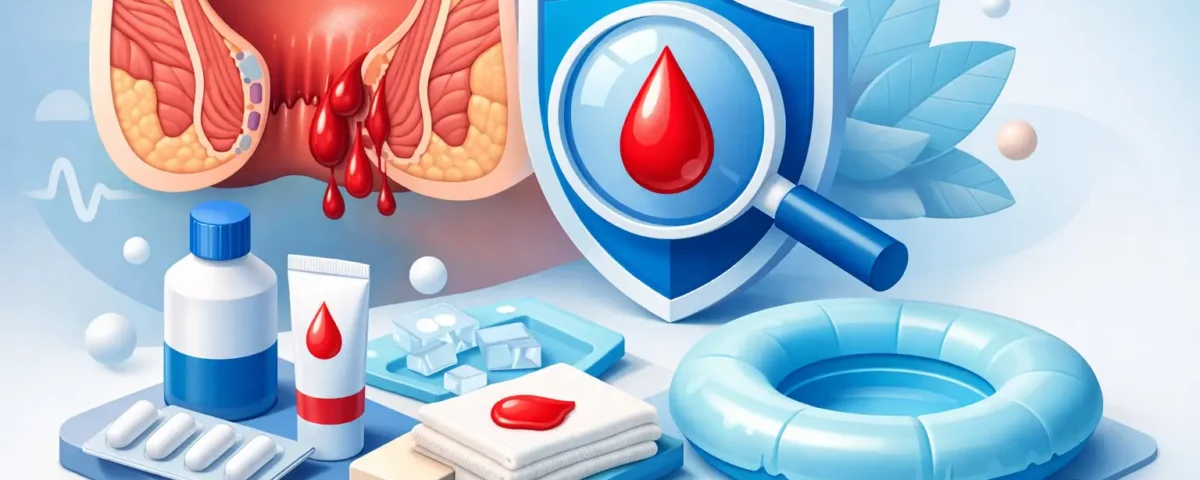 如何安全止住痔疮出血