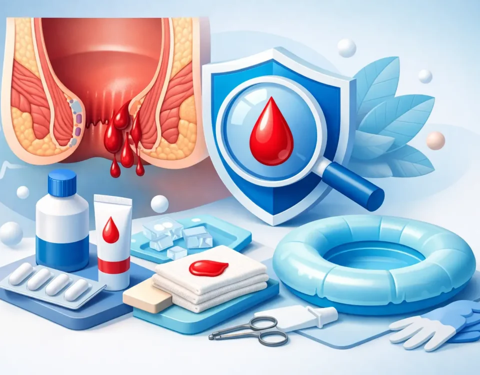 如何安全止住痔疮出血