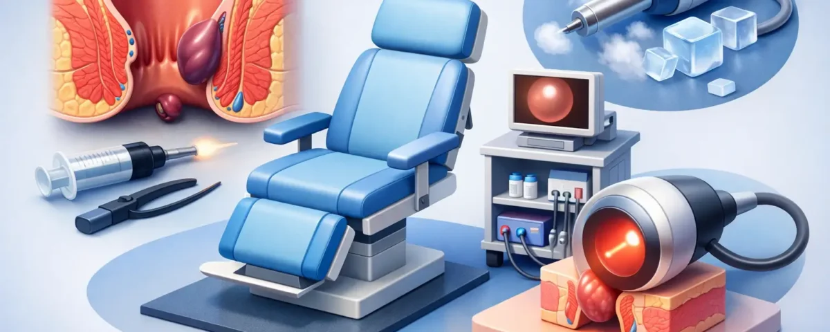 当天即可进行的痔疮治疗方案