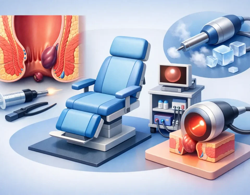 当天即可进行的痔疮治疗方案