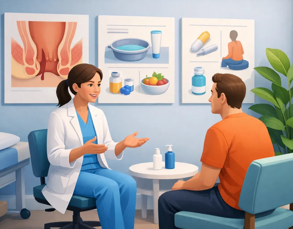 Tratamiento de la fisura anal sin cirugía