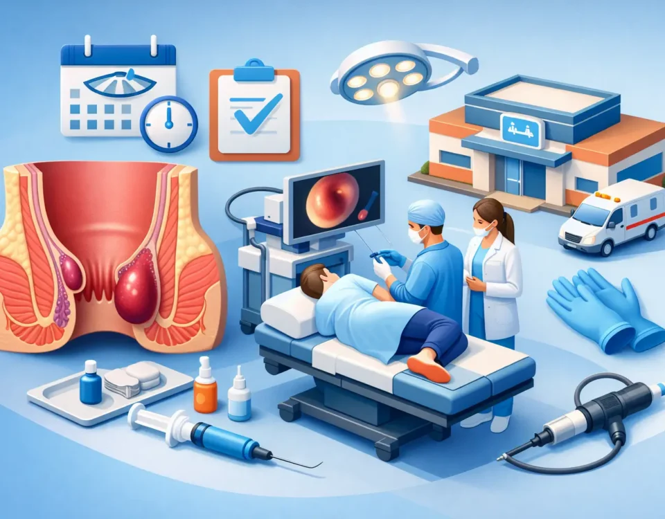 Guía sobre las intervenciones de hemorroides en el mismo día