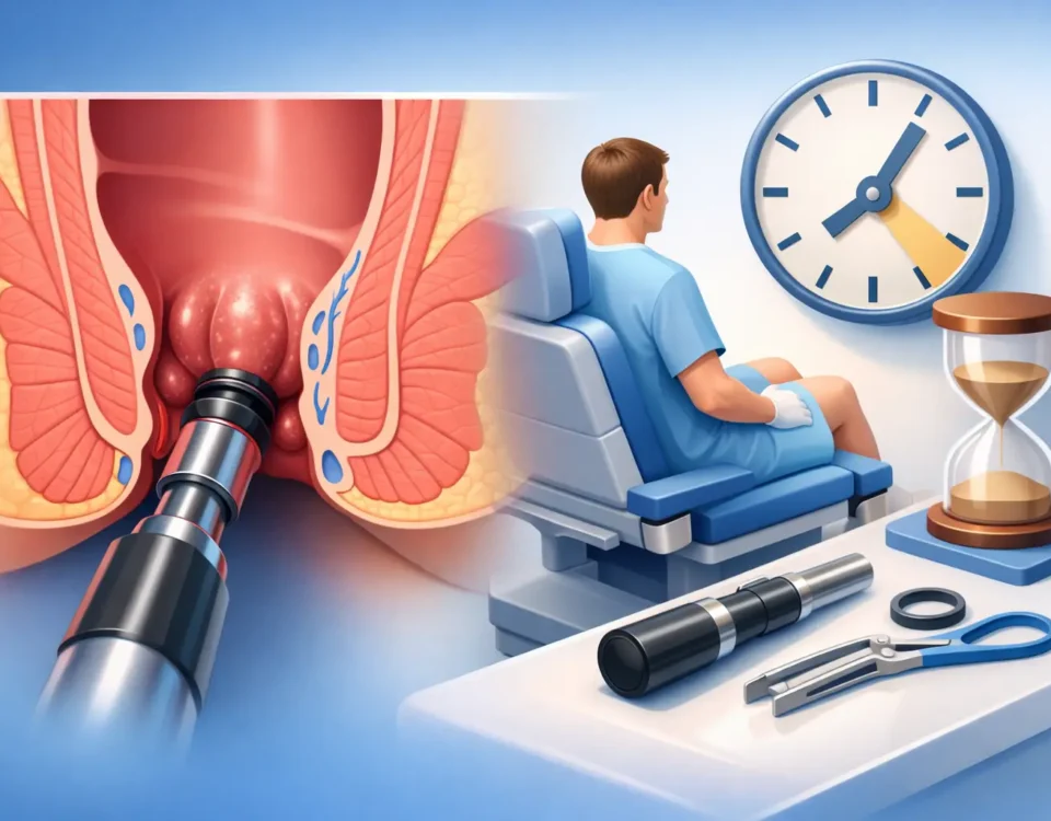 Cuánto tiempo dura la ligadura de hemorroides