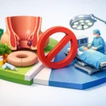 Cómo evitar la cirugía de hemorroides