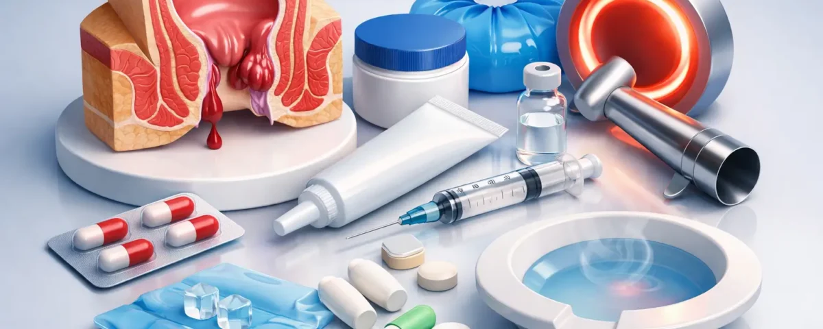 Los mejores tratamientos para las hemorroides sangrantes