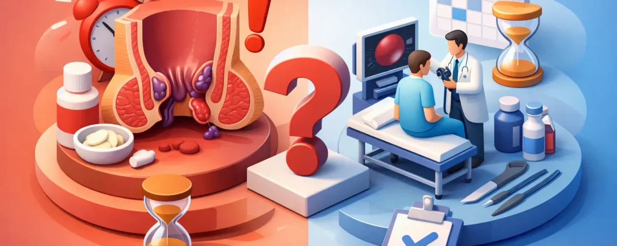 ¿Cuándo se deben tratar las hemorroides?