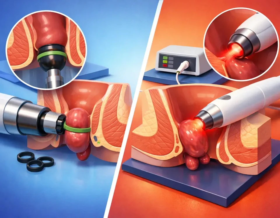Hemorrhoid Banding Versus Infrared Coagulation