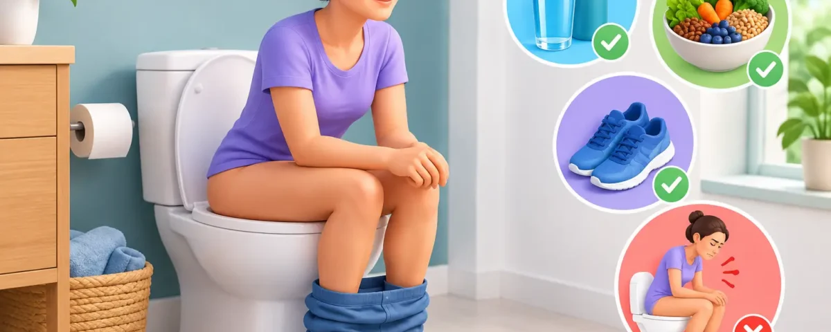 How to Prevent Hemorrhoid Straining and Pain
